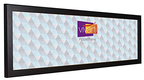 Vivarti Thin Satin Black Picture Frame