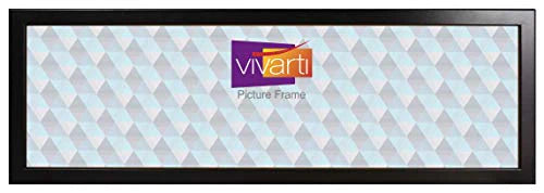 Vivarti Thin Satin Black Picture Frame