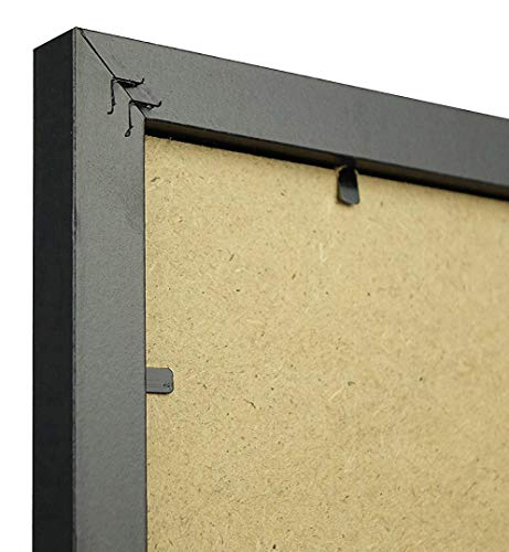 Vivarti Thin Satin Black Picture Frame