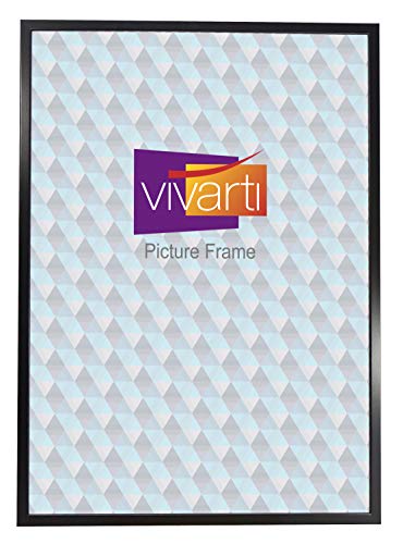 Vivarti Thin Satin Black Picture Frame