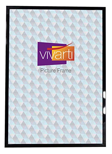 Vivarti Thin Gloss Black Picture Frame