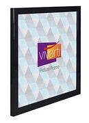 Vivarti Thin Gloss Black Picture Frame-9