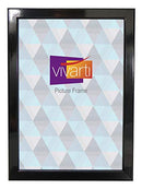 Vivarti Thin Gloss Black Picture Frame-18