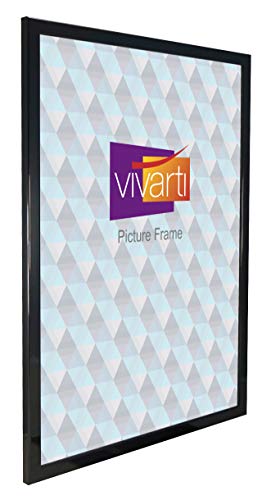 Vivarti Thin Gloss Black Picture Frame