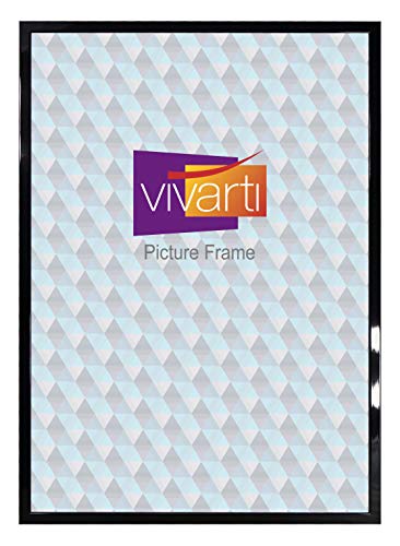 Vivarti Thin Gloss Black Picture Frame