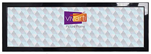 Vivarti Thin Gloss Black Picture Frame