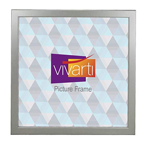 Vivarti Thin Matt Silver Picture Frame