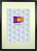 Vivarti Thin Mount Matt Black Picture Frame-1