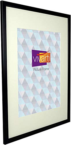 Vivarti Thin Mount Matt Black Picture Frame - 0
