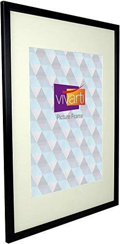 Vivarti Thin Mount Matt Black Picture Frame