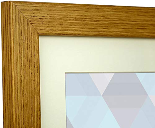 Vivarti Thin Mount Oak Picture Frame