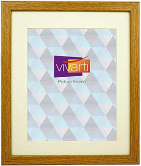 Vivarti Thin Mount Oak Picture Frame