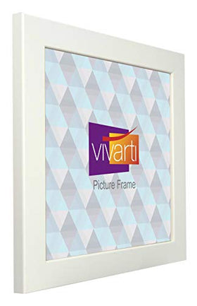 Vivarti Wide Matt White Picture Frame