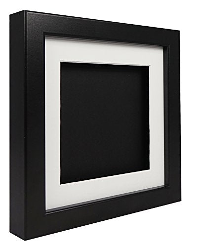 Vivarti Thin Box Panoramic Picture Photo Frame - Black Or White Oak - Landscape