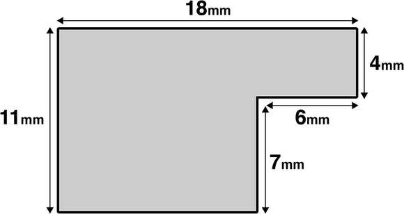 Athena Honey Oak Thin Premium Wood Picture Frame