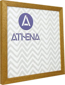 Athena Honey Oak Thin Block Premium Wood Picture Frame-3
