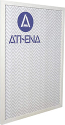 Athena White Woodgrain Thin Premium Wood Picture Frame-3