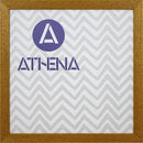 Athena Honey Oak Thin Block Premium Wood Picture Frame-5