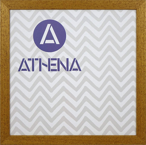 Athena Honey Oak Thin Block Premium Wood Picture Frame