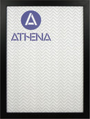 Athena Matt Black Block Premium Wood Picture Frame