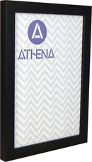 Athena Matt Black Block Premium Wood Picture Frame