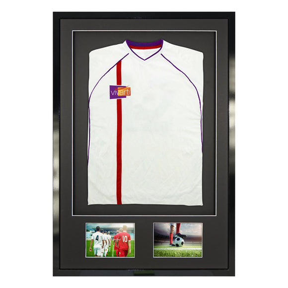 Vivarti DIY Sports Shirt Display 3D Gloss Black Frame