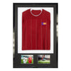 Vivarti DIY Sports Shirt Display 3D + Double Aperture Gloss Black Frame