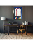 Vivarti DIY 3D Mounted + Double Aperture Sports Shirt Display Black Frame with Colour Mounts-15