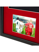 Vivarti DIY 3D Mounted + Double Aperture Sports Shirt Display Black Frame with Colour Mounts-23