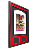 Vivarti DIY 3D Mounted + Double Aperture Sports Shirt Display Black Frame with Colour Mounts-22