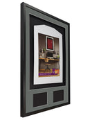 Vivarti DIY 3D Mounted + Double Aperture Sports Shirt Display Black Frame with Colour Mounts-12