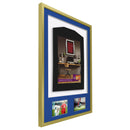Vivarti DIY 3D Mounted + Double Aperture Sports Shirt Display Gold  Frame with Colour Mounts-141