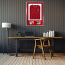 Vivarti DIY 3D Mounted + Double Aperture Sports Shirt Display Silver Frame with Colour Mounts-64