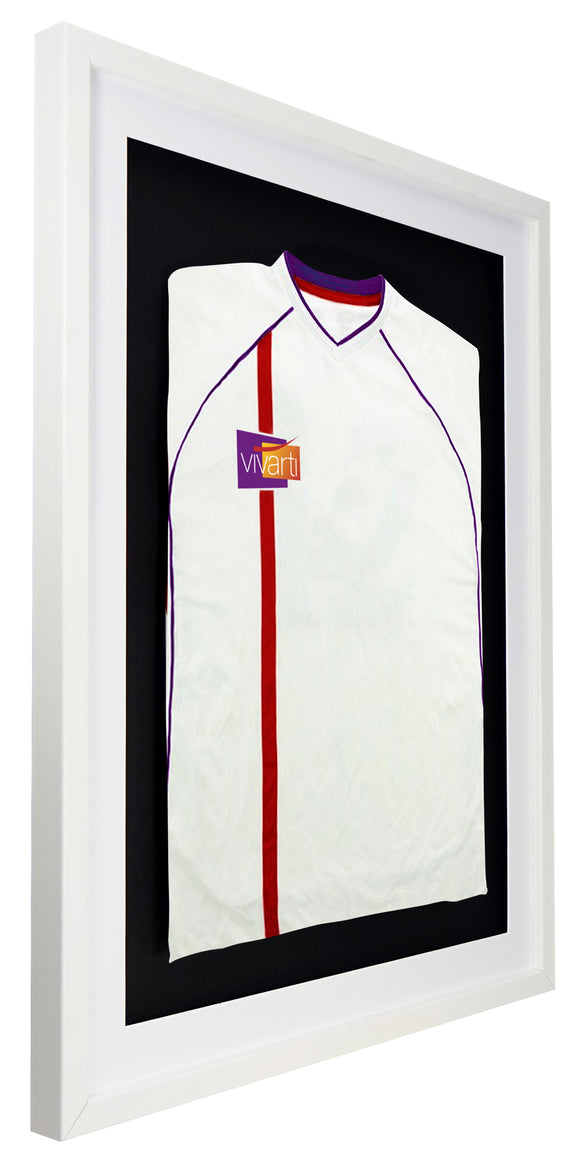 Vivarti DIY Sports Shirt Display 3D White Frame