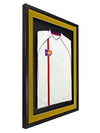 Vivarti DIY 3D Mounted Sports Shirt Display Black Frame with Colour Mounts