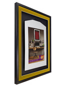 Vivarti DIY 3D Mounted Sports Shirt Display Black Frame with Colour Mounts-42