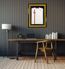 Vivarti DIY 3D Mounted Sports Shirt Display Black Frame with Colour Mounts-40