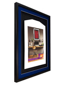 Vivarti DIY 3D Mounted Sports Shirt Display Black Frame with Colour Mounts-17