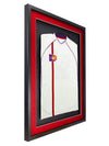 Vivarti DIY 3D Mounted Sports Shirt Display Black Frame with Colour Mounts