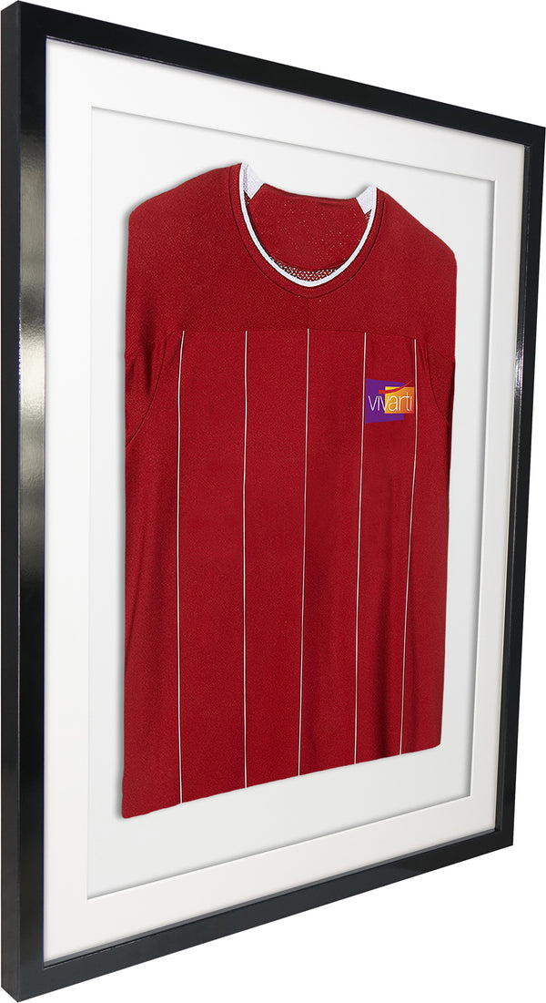 Vivarti DIY Sports Shirt Display 3D Gloss Black Frame