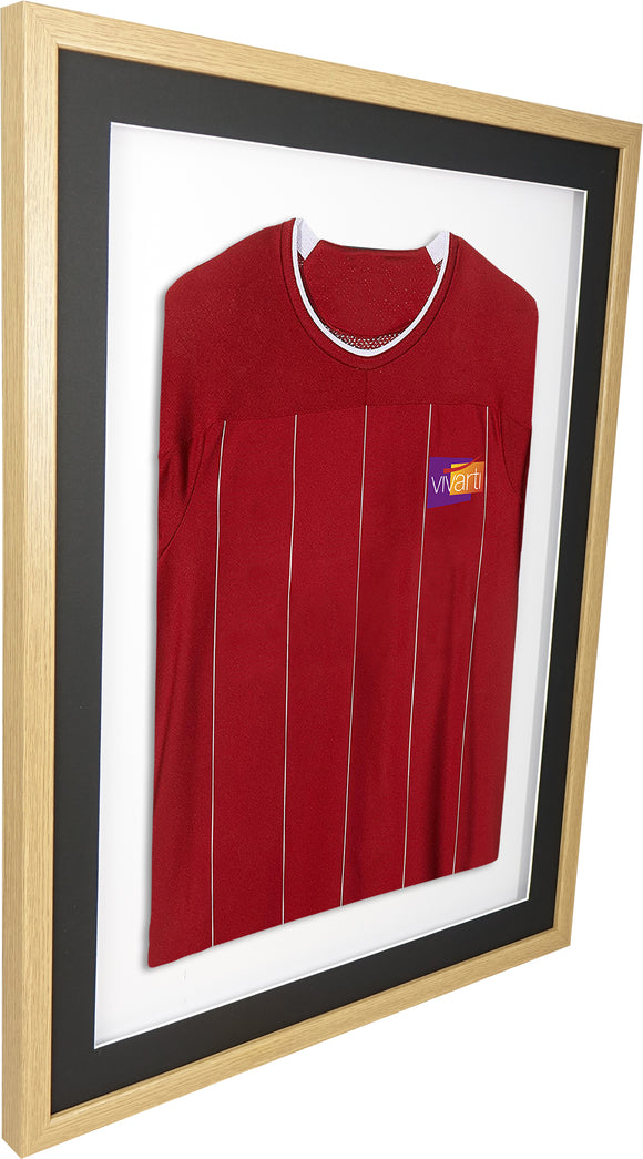 Vivarti DIY Sports Shirt Display 3D Oak Frame