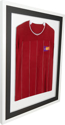 Vivarti DIY Sports Shirt Display 3D Gloss White Frame-27