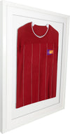 Vivarti DIY Sports Shirt Display 3D Gloss White Frame