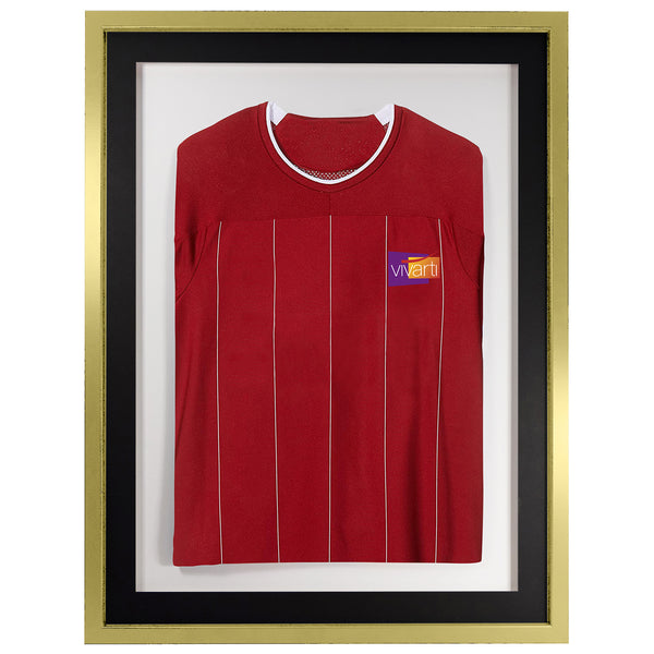 Vivarti DIY 3D Mounted Sports Shirt Display Gold Frame