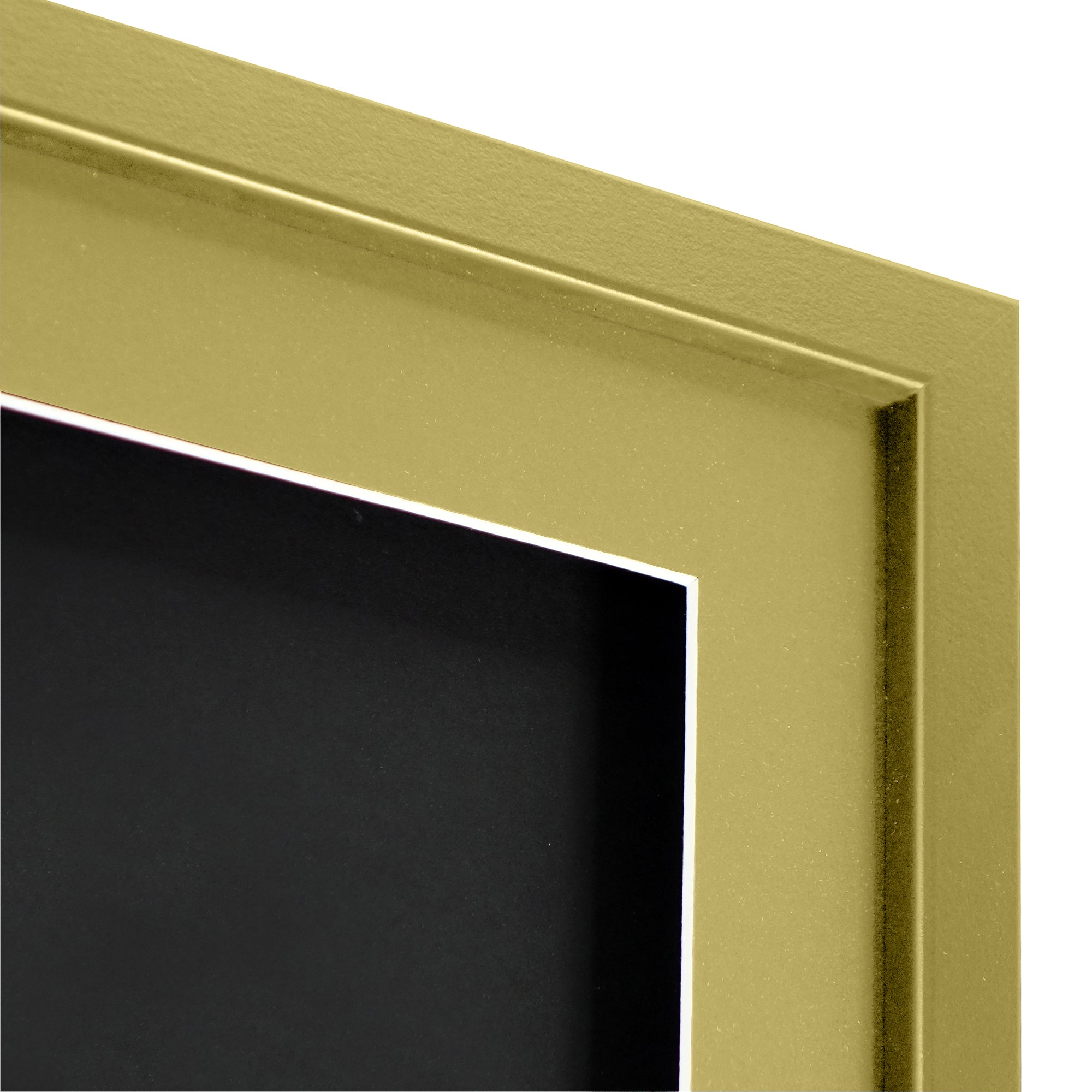 Vivarti DIY 3D Mounted Sports Shirt Display Gold  Frame with Colour Mounts