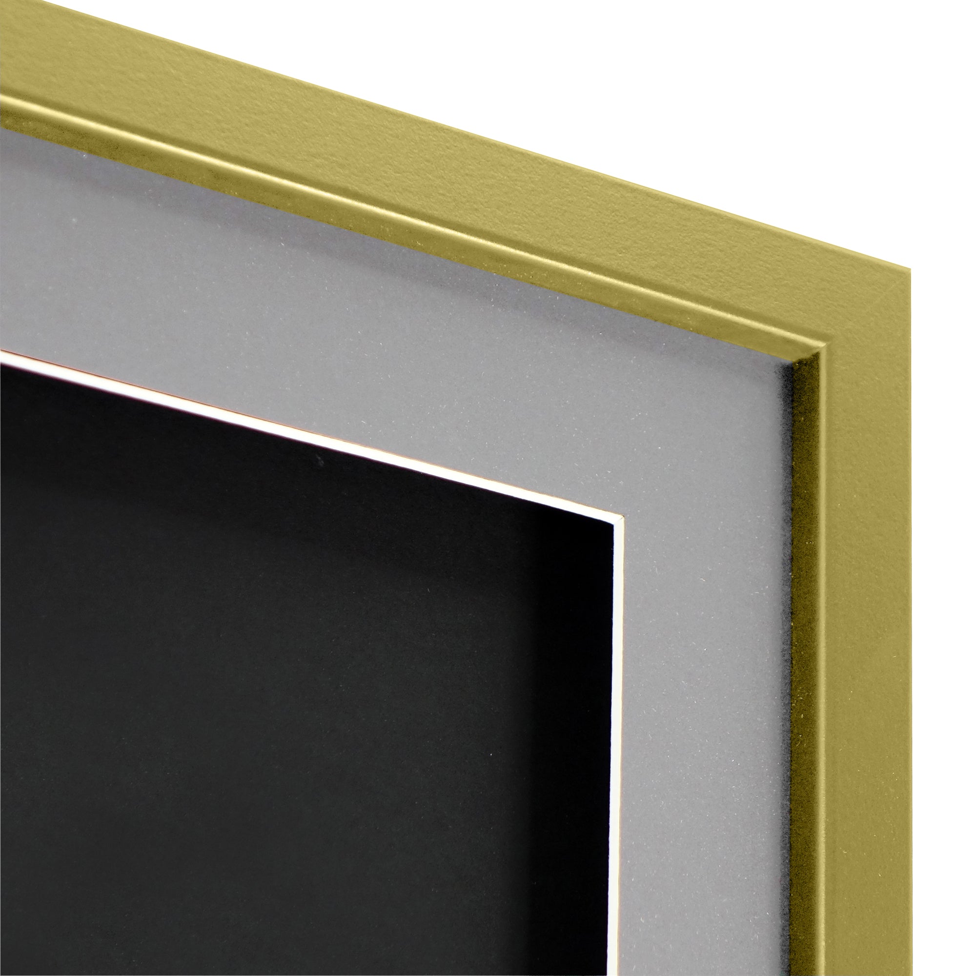 Vivarti DIY 3D Mounted Sports Shirt Display Gold  Frame with Colour Mounts