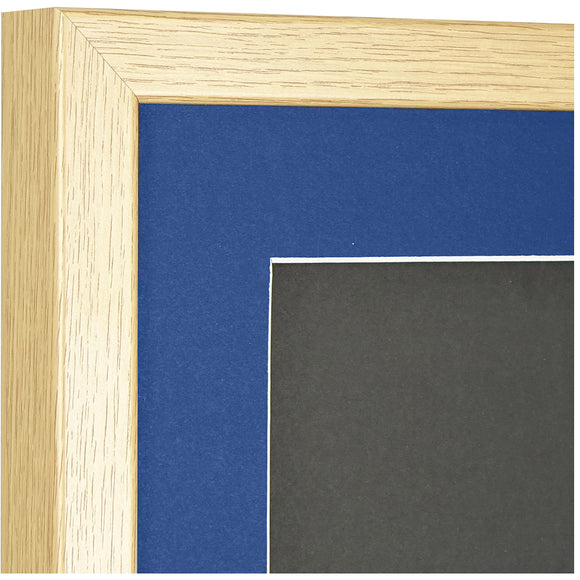 Vivarti DIY 3D Mounted Sports Shirt Display Oak Frame with Colour Mounts