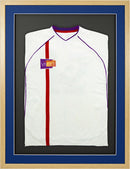 Vivarti DIY 3D Mounted Sports Shirt Display Oak Frame with Colour Mounts-2