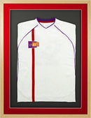 Vivarti DIY 3D Mounted Sports Shirt Display Oak Frame with Colour Mounts-3