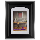 Vivarti DIY 3D Mounted Sports Shirt Display Silver Frame-37